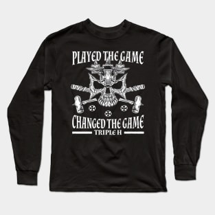 Triple H Skull & Hammers Long Sleeve T-Shirt